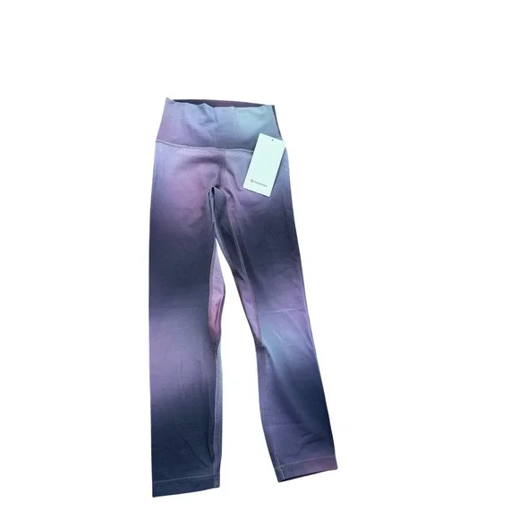 Lululemon Align High Rise 23" Ombre Leggings Size 4 Purple Grey Yoga Athlesiure - Picture 1 of 5